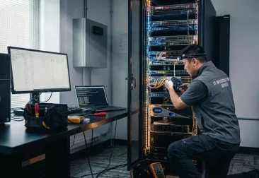 Cómo dimensionar un armario rack para NAS, switch y SAI