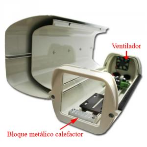 carcasa transformadora de camara IP interior a exterior