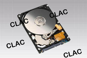 Clac en disco duro