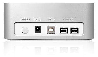 Base disco duros con FireWire 800