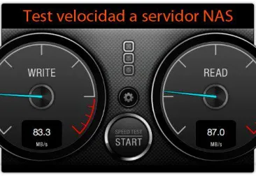 Test de velocidad a un NAS