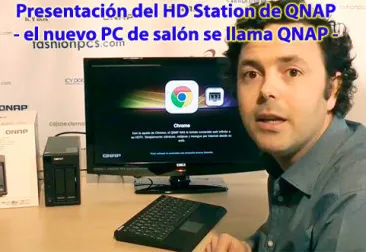 Demostración del HD Station de QNAP en TV