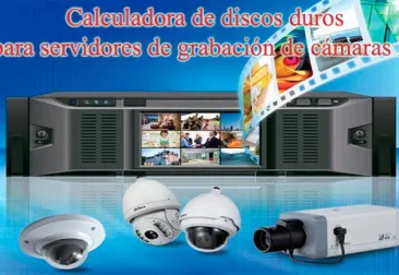 Calcular el espacio necesario de grabación para cámaras IP