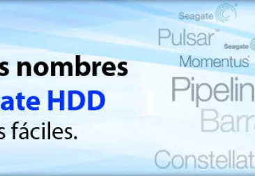 Nuevos nombres de los discos Seagate