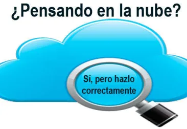 ¿Pensando en la nube? Cosas a tener en cuenta.