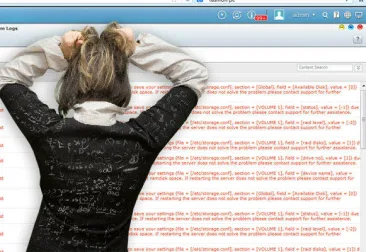 QNAP insufficient ramdisk space