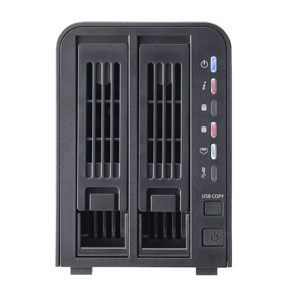 Servidor NAS Thecus N2310 - Vista delantera
