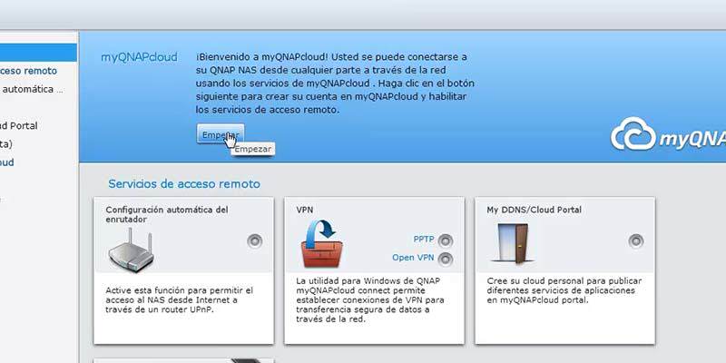 Como configurar myqnapqloud