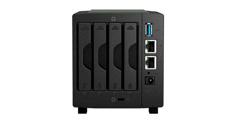 Synology almacenamiento 4 bahías