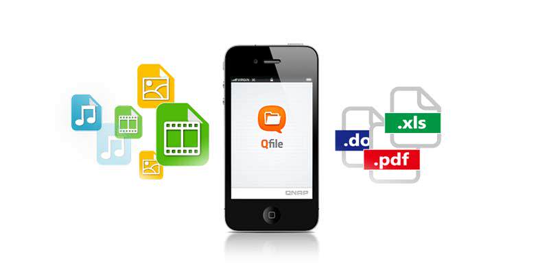 comparticion de archivos moviles qnap