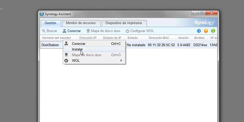 Synology Instalar de forma manual.Imagen fija022