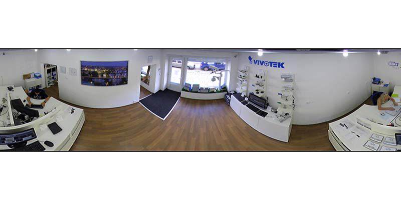 Vivotek FE8174v vista panorámica 360