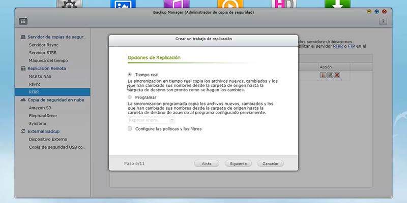 copia automatica de qnap a ftp remoto paso 11