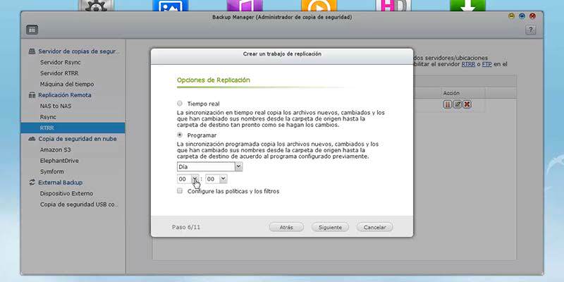 copia automatica de qnap a ftp remoto paso 12