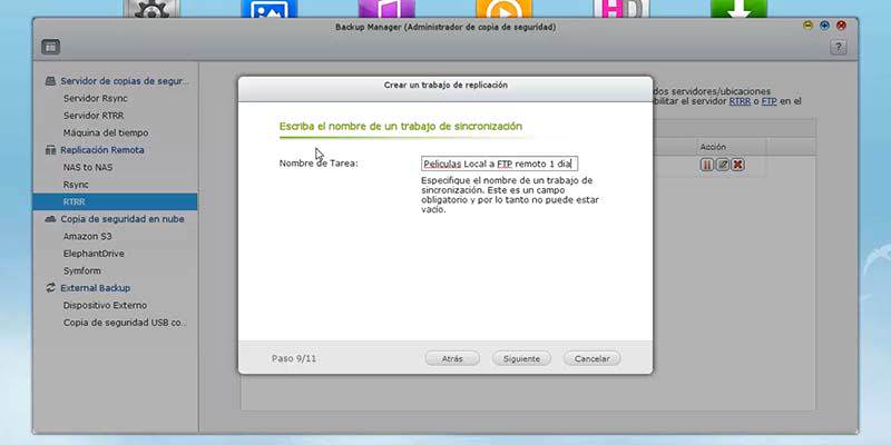 copia automatica de qnap a ftp remoto paso 13