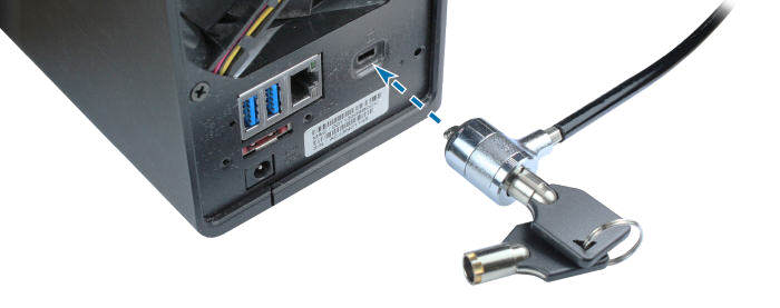 Sistema de seguridad NAS