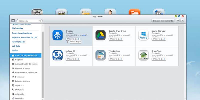 QNAP Dropbox Sync 02