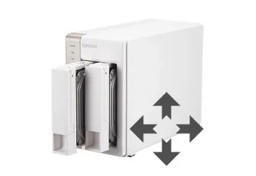 QNAP expansión de Raid en línea