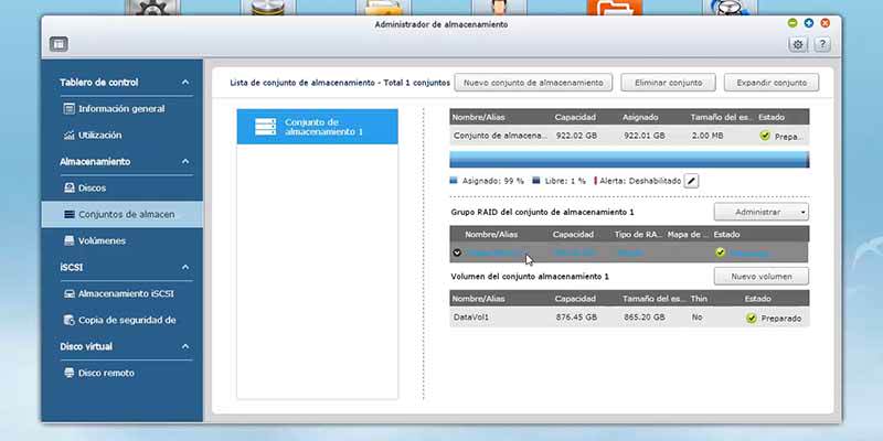 QNAP tutorial expansión de raid en linea paso 03
