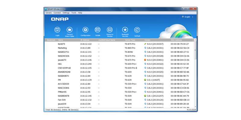 Qfinder QNAP
