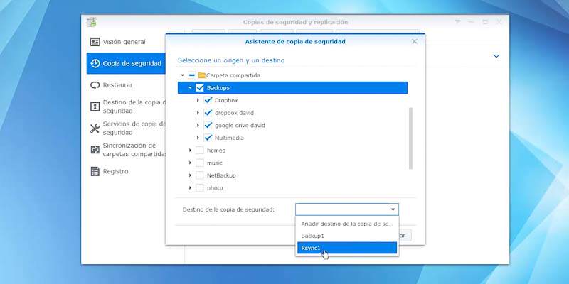 Synology copia seguridad rsync14