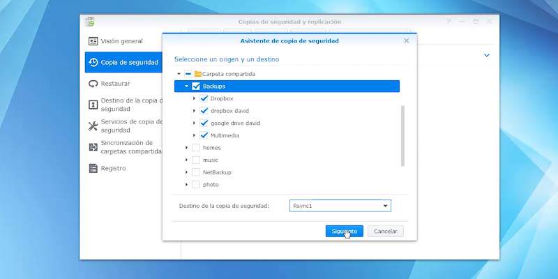 Synology copia seguridad rsync15