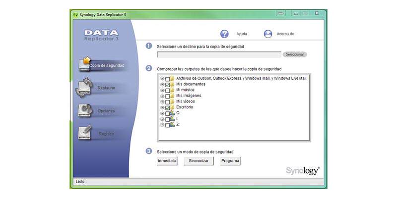 Synology data replication