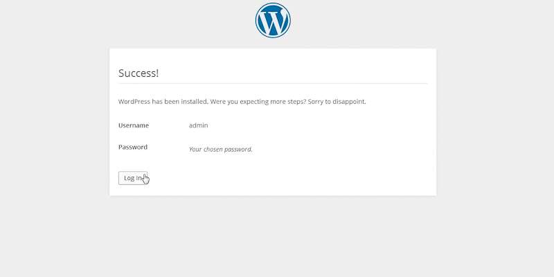 Synology instalar wordpress 10