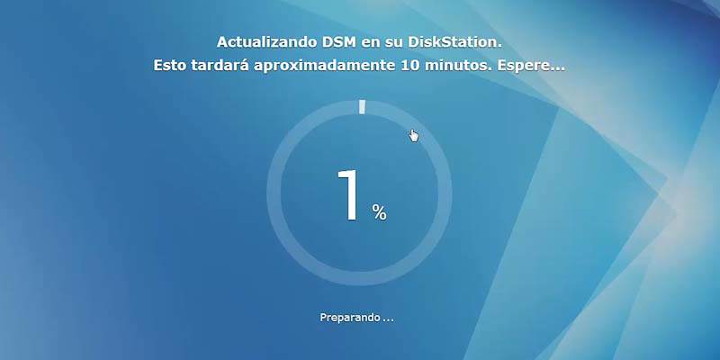 actualización manual synology 11