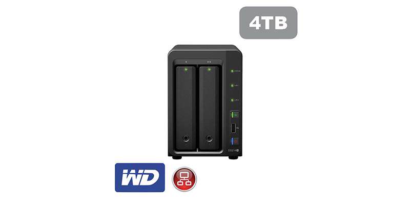 Synology DS214+ 4TB