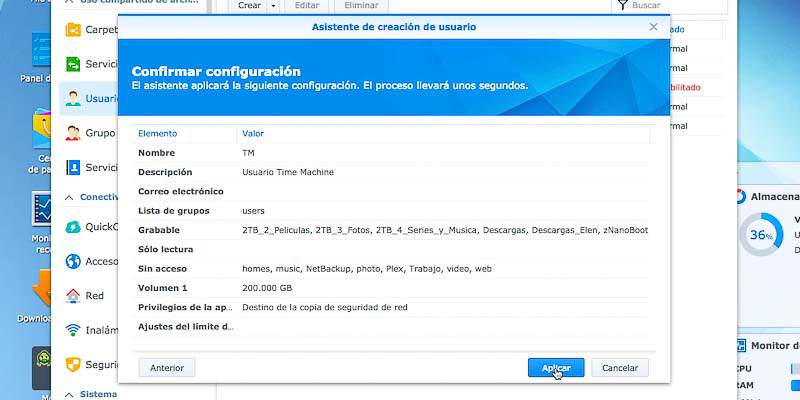 copia de seguridad time machine mac osx con synology paso - 010
