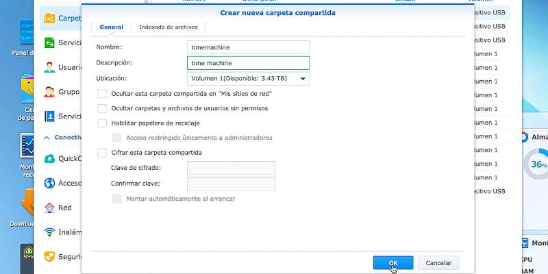 copia de seguridad time machine mac osx con synology paso - 017