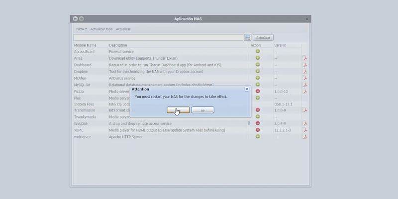 Instalacion thecus XBMC paso_10