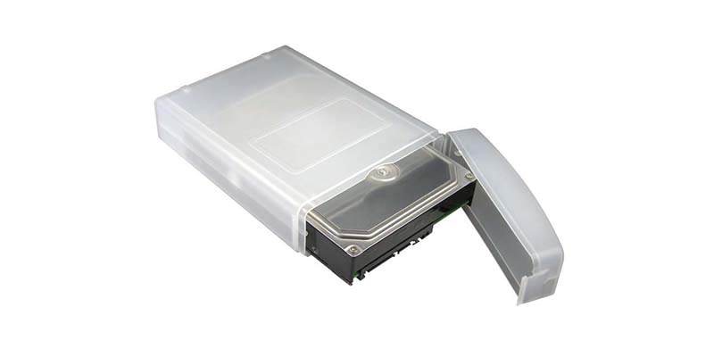 Caja de protección para disco duro