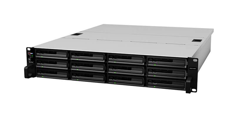 Vista frontal Servidor Synology RS2414plus
