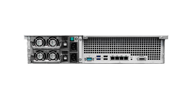Servidor datos con fuente de alimentación redundante Synology RS2414RP+
