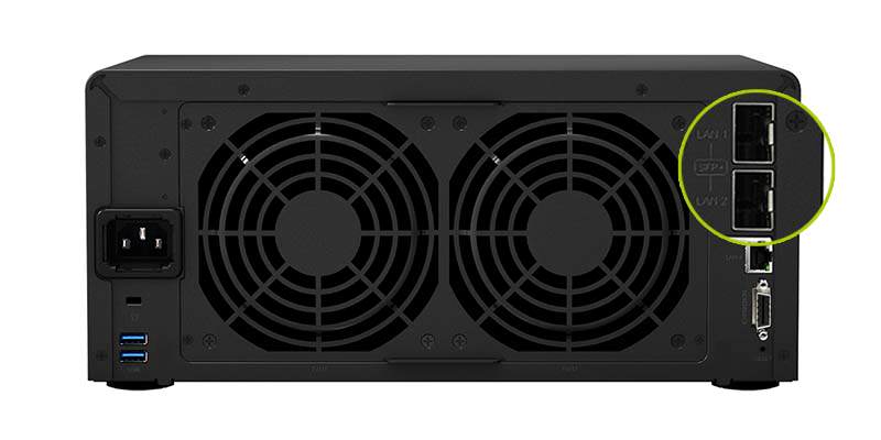 Synology Ds2015xs servidor nas con sfp plus