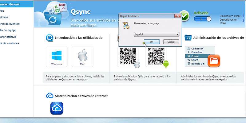 tutorial nube privada con qnap