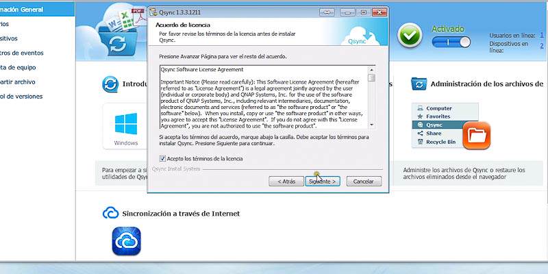 tutorial nube privada con qnap