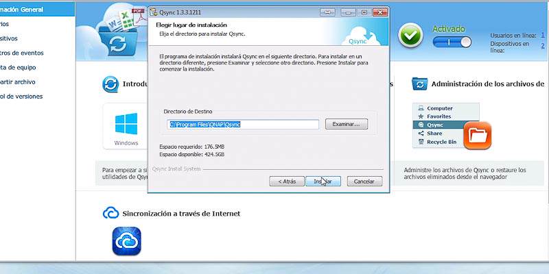 tutorial nube privada con qnap