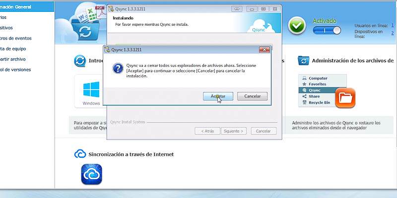 tutorial nube privada con qnap