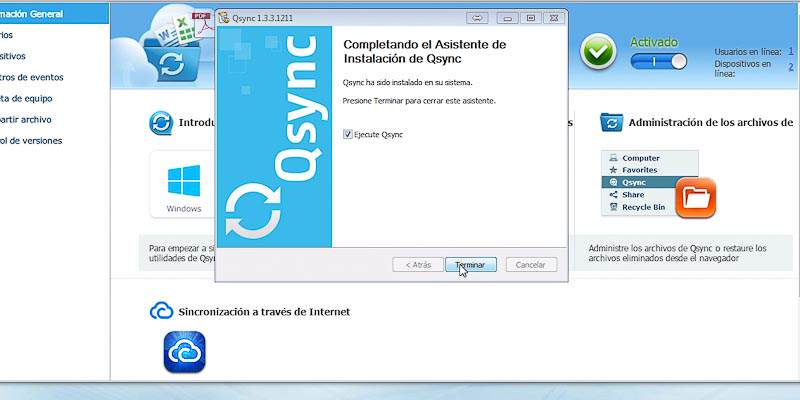 tutorial nube privada con qnap