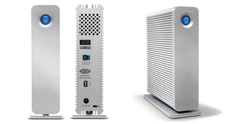 Disco duro externo Lacie d2 Thunderbolt y usb 3