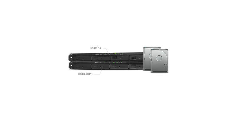 Synology RS815+ RS815RP+ Ampliación