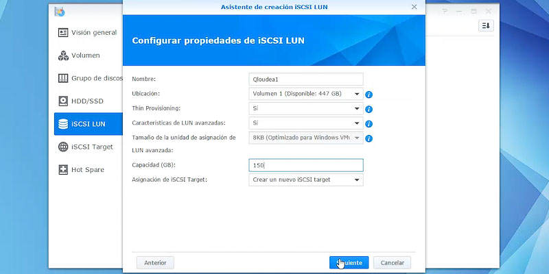 Synology almacenamiento iscsi - 06