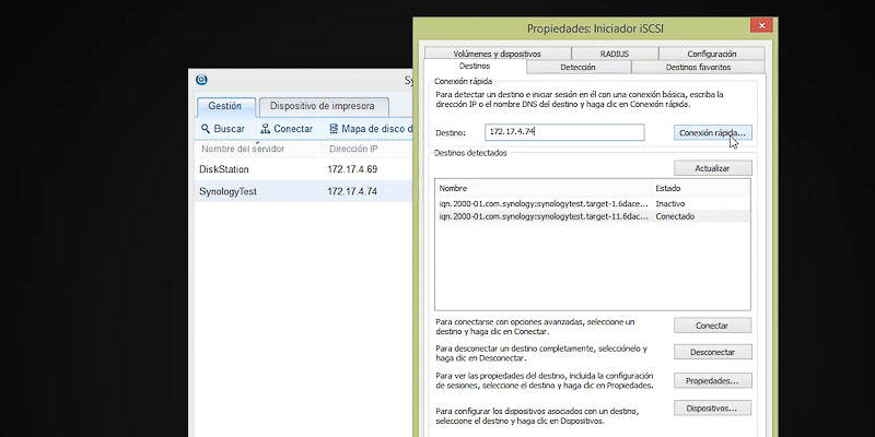 Synology almacenamiento iscsi - 10