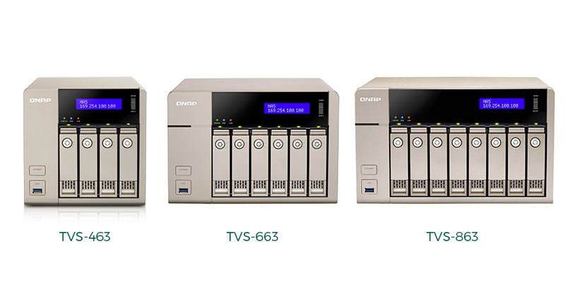 gama QNAP tvs-x63