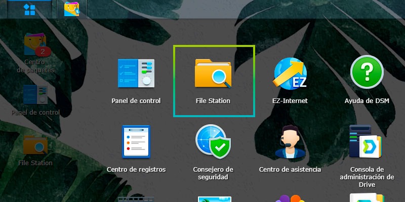 Compartir archivos por tiempo limitado en Synology