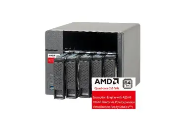 QNAP TS-563 Servidor NAS para empresas con 10Gbit Lan