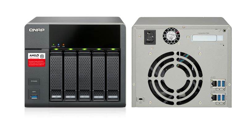 QNAP TS-563 Conexiones